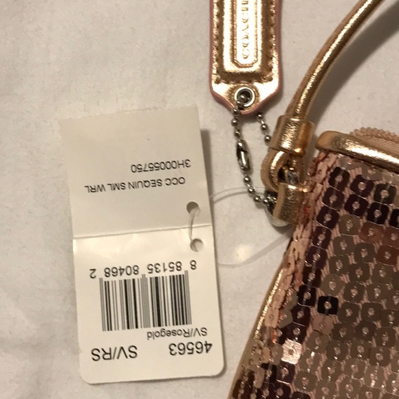Coach Sequin Wristlet - Picture 7 of 10